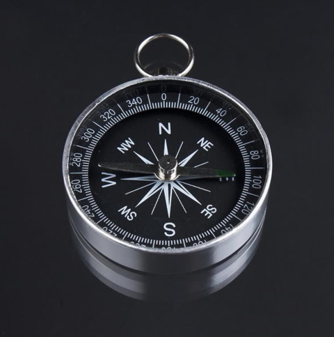 Kompass i metall - Krisrespons